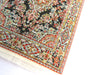 SMALL Dolls house Turkish RUG/ CARPET 12c [black/gold]  12th/ 24th scale