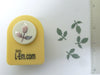 Small 3 LEAF stem Craft Punch Cards scrapbooking flower LEONE EM