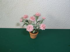 PINK  DAHLIA KIT 'semi cactus' 24TH scale