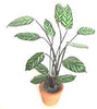 Flower Kit - STRIPED CALATHEA  miniature flower 12th scale