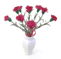 Flower Kit CARNATIONS Red/Pink 12th scale