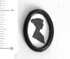 A Silhouette in Black frame 'Lady 2'