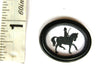 Silhouette in Black frame 'Rider on Horseback'