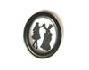 Silhouette in Black frame 'Two Figures Dancing'