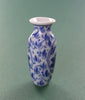 Tall blue/white CHINA VASE 12th scale
