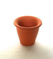 LARGE Terracotta POT for Doll's House GARDEN