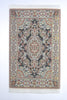 SMALL Dolls house Turkish RUG/ CARPET 12c [black/gold]  12th/ 24th scale