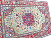SMALL Dolls house Turkish RUG/ CARPET 13c [red gold]  12th/24th scale