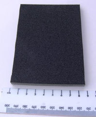 Black FIRM FOAM PAD flower making craft hobby