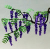 Wisteria tree  LARGE FLOWER KIT miniature flower 12th scale