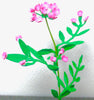 Flower kit OLEANDER Bush Deep Pink miniature flower 12th scale