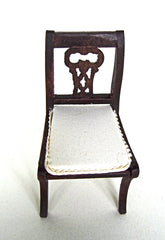 Chippendale Chair handmade wooden furniture 12th scale