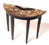 Demi-Lune table with Marquetry Effect 12th