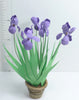 FLOWER KIT PURPLE Bearded IRIS 12th scale