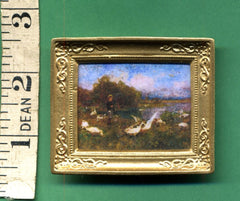 Dolls House ANIMAL PICTURE 'Geese'