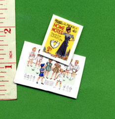 Dolls House 1940's MAGAZINE 'Home Notes' 1:12