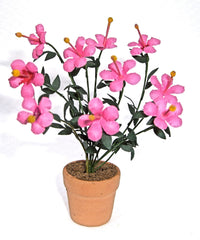 HIBISCUS [pink] Flower kit 12th