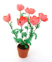 Flower Kit GIANT POPPIES - PINK 12th scale