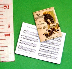 Dolls House SHEET MUSIC 'Valse Septembre' 1:12